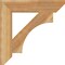 Ekena Millwork Westlake Slat Rough Sawn Bracket, Western Red Cedar, 4"W x 22"D x 22"H BKT04X22X22WTL06RWR - alternate 4